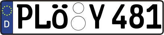 PLÖ-Y481