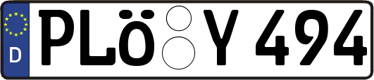 PLÖ-Y494