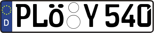 PLÖ-Y540