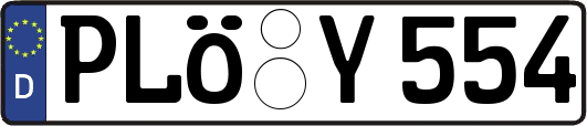 PLÖ-Y554