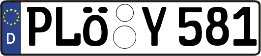PLÖ-Y581