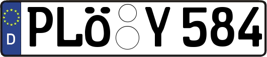 PLÖ-Y584
