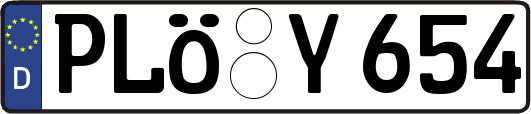 PLÖ-Y654