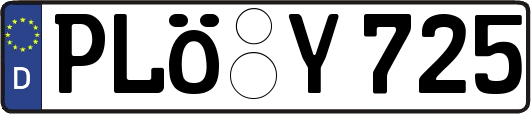 PLÖ-Y725