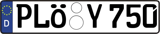 PLÖ-Y750