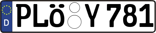 PLÖ-Y781
