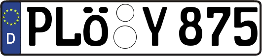 PLÖ-Y875