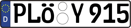 PLÖ-Y915