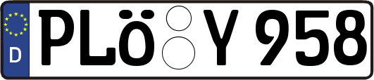 PLÖ-Y958