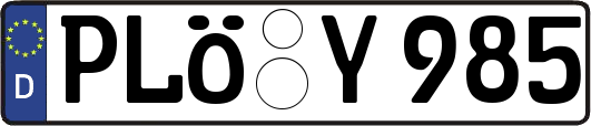 PLÖ-Y985