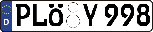 PLÖ-Y998