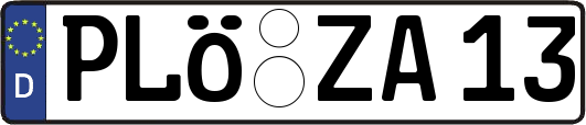 PLÖ-ZA13