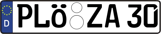PLÖ-ZA30