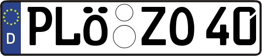 PLÖ-ZO40