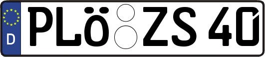 PLÖ-ZS40