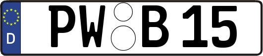PW-B15