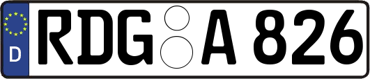 RDG-A826
