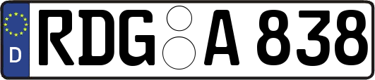 RDG-A838