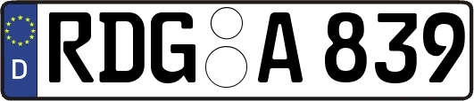 RDG-A839