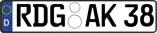 RDG-AK38