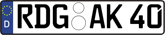 RDG-AK40