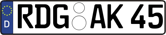 RDG-AK45