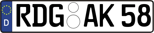 RDG-AK58