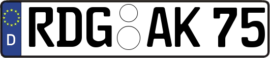 RDG-AK75