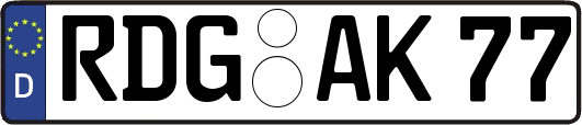 RDG-AK77