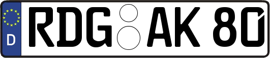 RDG-AK80