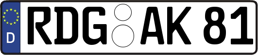 RDG-AK81