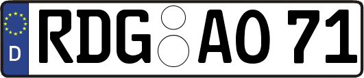 RDG-AO71
