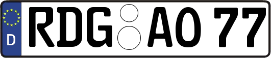 RDG-AO77