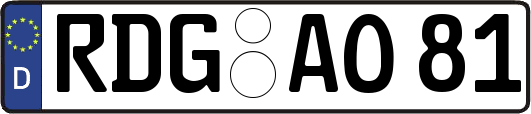 RDG-AO81