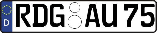RDG-AU75