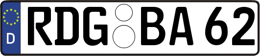 RDG-BA62