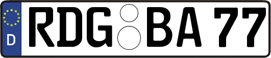 RDG-BA77
