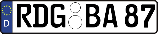 RDG-BA87