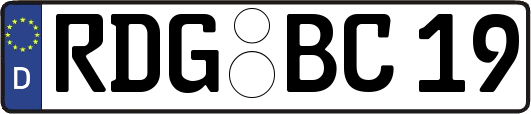 RDG-BC19