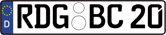 RDG-BC20