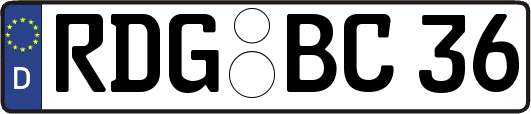 RDG-BC36