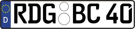 RDG-BC40