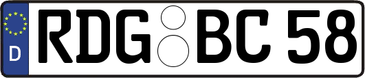 RDG-BC58