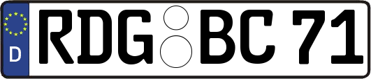 RDG-BC71