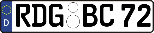 RDG-BC72