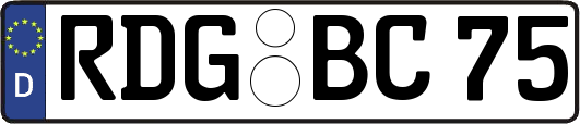RDG-BC75