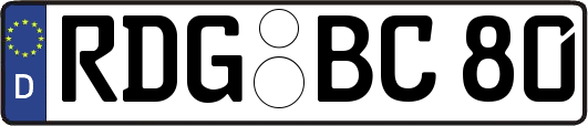 RDG-BC80