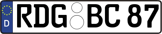 RDG-BC87