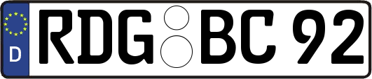RDG-BC92