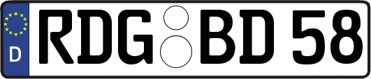 RDG-BD58